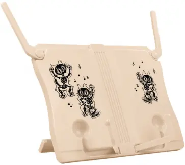 Подставка для книг и учебников "Котоскелеты", 26,8х19,5х11,2 см. (56649) обложка книги