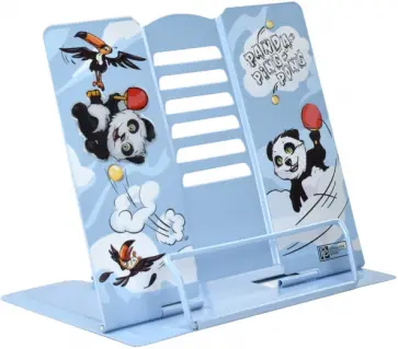 Подставка для книг и учебников "Панды", 19х20х15,5 см. (54101) обложка книги
