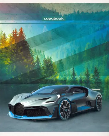 Тетрадь "Рекорды скорости", А5, 48 листов, клетка, в ассортименте (ТК487112) обложка книги