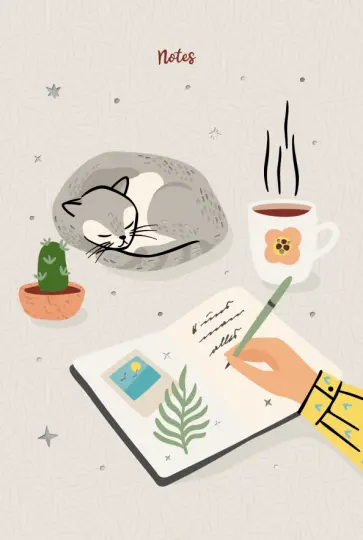 Тетрадь общая (40 листов, клетка, А4-), Good mood. Дизайн 2 (ТФМ4407350) обложка книги