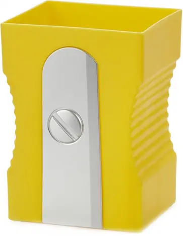 Подставка для канцелярских принадлежностей желтая (27415) обложка книги