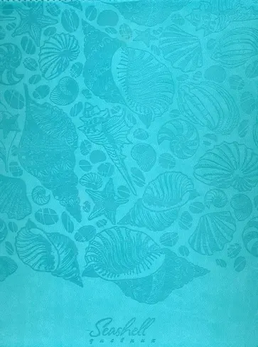 Дневник школьный, универсальный "Ракушки" обложка книги