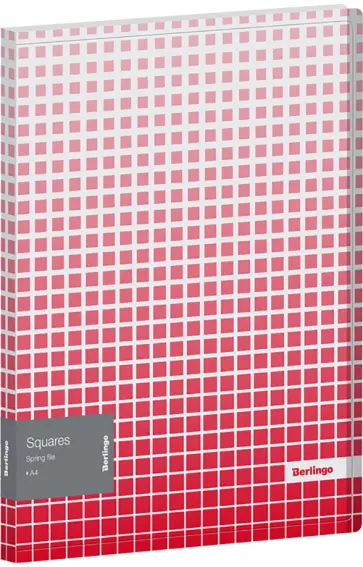Папка с металлическим скоросшивателем "Squares", А4 (FS4_17054) Папка с металлическим скоросшивателем "Squares", А4 (FS4_17054) обложка книги