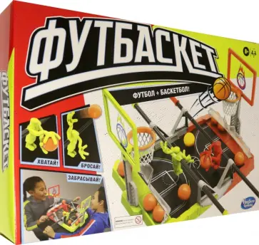 Игра настольная ФУТБАСКЕТ (F0086121) обложка книги