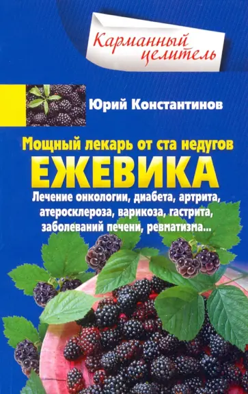 Юрий Константинов - Ежевика. Мощный лекарь от ста недугов. Лечение Юрий Константинов - Ежевика. Мощный лекарь от ста недугов. Лечение обложка книги
