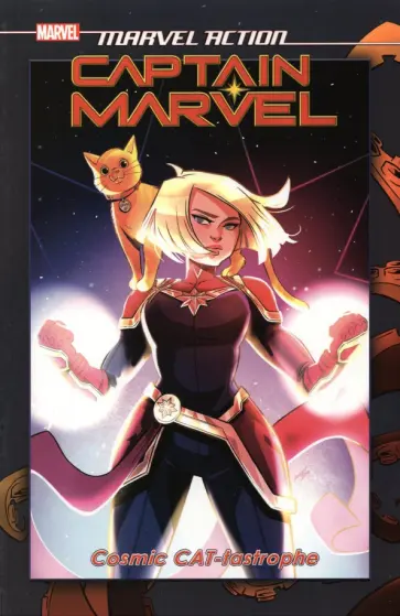 Sam Maggs - Marvel Action. Captain Marvel. Cosmic CAT-tastrophe Sam Maggs - Marvel Action. Captain Marvel. Cosmic CAT-tastrophe обложка книги
