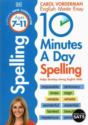 Carol Vonderman - 10 Minutes A Day Spelling. Ages 7-11 обложка книги