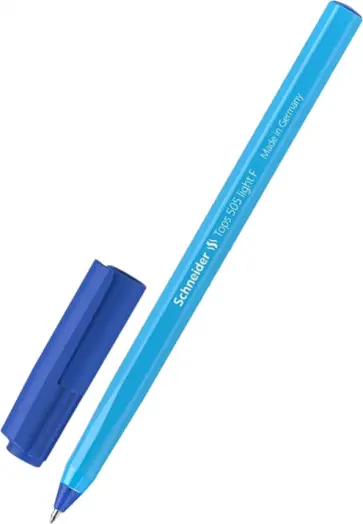 Ручка шариковая 0,8 "Tops 505 F" синяя (150523) обложка книги