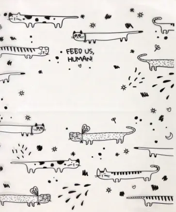 Обложка для тетради А5,Feed us (N2688) обложка книги