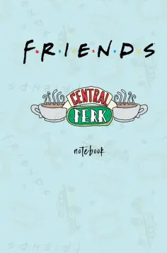 Блокнот. Friends. Central Perk (А5, 80 л., блок в точку) обложка книги