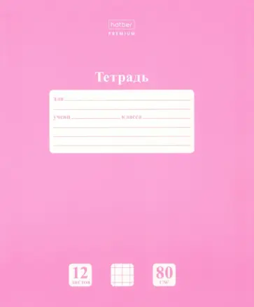 Тетрадь школьная (12 листов, А5, клетка), NEWtone, ПИОН (12Т5A1_05018) Тетрадь школьная (12 листов, А5, клетка), NEWtone, ПИОН (12Т5A1_05018) обложка книги