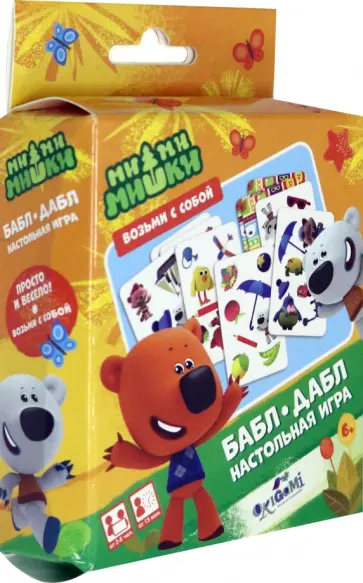 МиМиМишки. Настольная игра. Бабл-дабл (06508) обложка книги