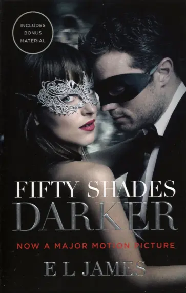 E James - Fifty Shades Darker обложка книги