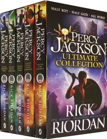 Rick Riordan - Percy Jackson Ultimate Collection (5 books) Rick Riordan - Percy Jackson Ultimate Collection (5 books) обложка книги