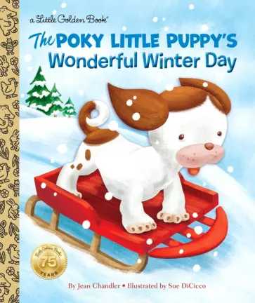 Jean Chandler - The Poky Little Puppy's Wonderful Winter Day обложка книги
