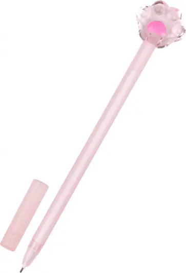 Ручка гелевая ЛАПКА ассортимент (РГ-4234) обложка книги