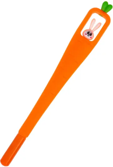 Ручка гелевая "ЗАЙКА В МОРКОВКЕ" (РГ-8237) обложка книги