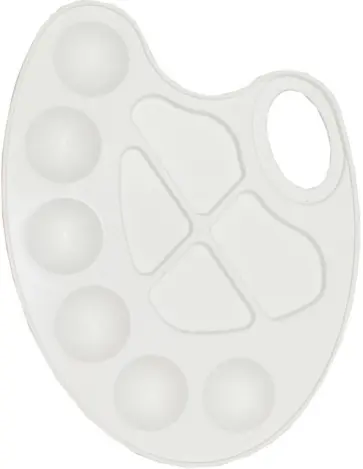 Палитра овальная APW-1 обложка книги