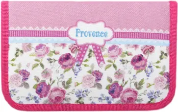 Пенал 1 отделение РОЗОВЫЕ ЦВЕТЫ (ПН-2020) обложка книги