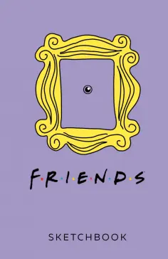 Скетчбук. Friends (138х212 мм, твердый переплет, 96 стр., офсет 160 гр.) обложка книги