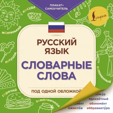 Русский язык. Словарные слова обложка книги