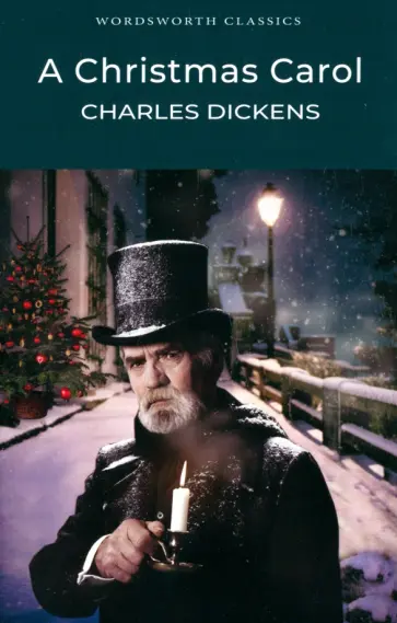 Charles Dickens - A Christmas Carol обложка книги
