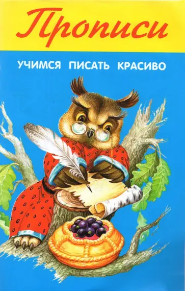 Учимся писать красиво обложка книги