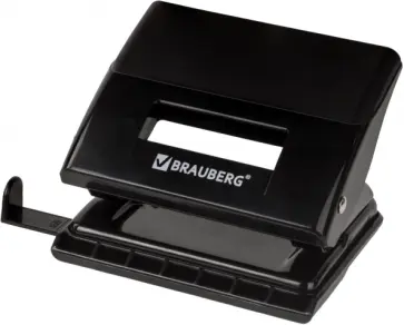 Дырокол "Black Jack", на 20 листов, черный (227796) обложка книги