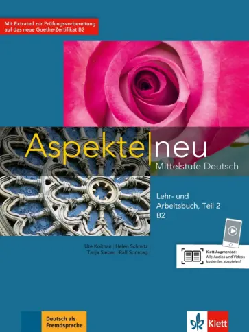 Koithan, Schmitz - Aspekte neu. B2. Lehr- und Arbeitsbuch. Teil 2. Mittelstufe Deutsch (+CD) Koithan, Schmitz - Aspekte neu. B2. Lehr- und Arbeitsbuch. Teil 2. Mittelstufe Deutsch (+CD) обложка книги