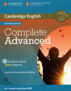 Brook-Hart, Haines - Complete. Advanced. Second Edition. Student's Book with Answers (+CD) обложка книги