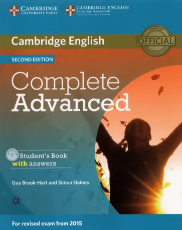 Brook-Hart, Haines - Complete. Advanced. Second Edition. Student's Book with Answers (+CD) обложка книги