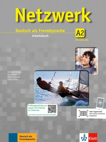 Dengler, Rusch - Netzwerk. A2. Arbeitsbuch (+2CD) Dengler, Rusch - Netzwerk. A2. Arbeitsbuch (+2CD) обложка книги