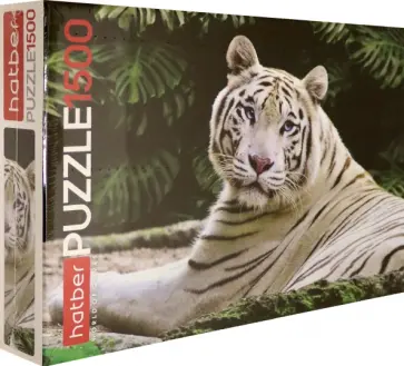Puzzle-1500. Белый тигр (1500ПЗ2_25136) Puzzle-1500. Белый тигр (1500ПЗ2_25136) обложка книги