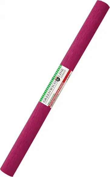 Бумага крепированная (50х250 см, 32 г/м2), бордо (CR25036) обложка книги