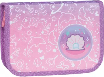 Пенал Tiger Family с наполнением (1 отделение, откидная планка, 23 предмета, "Lovely Things" (270230 обложка книги