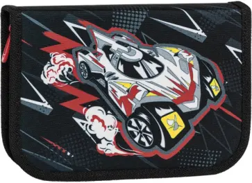 Пенал Tiger Family (1 отделение, 1 откидная планка, ткань), "Fire Rider" (270245) обложка книги