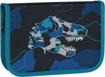 Пенал Tiger Family (без наполнения, 1 отделение, 2 откидные планки), "Dino Expedition" (270248) обложка книги