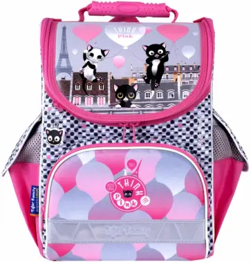 Ранец для начальной школы "Nature Quest. Think Pink in Paris", 35х31х19 см (270200) обложка книги