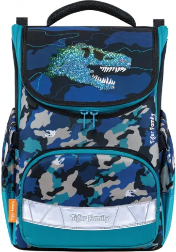 Ранец для начальной школы "Earnest. Dino Expedition", 39х31х23 см (270209) обложка книги