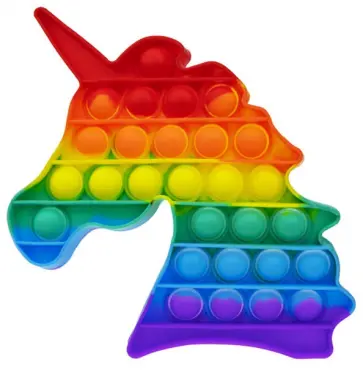 Игрушка-антистресс "Единорог радужный" (Т21612) обложка книги