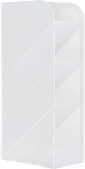 Подставка для пишущих принадлежностей, 5 отделений, белая (8932White) Подставка для пишущих принадлежностей, 5 отделений, белая (8932White) обложка книги