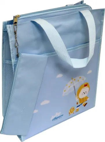 Сумка брезентовая (330x280x140 мм), 2 отделения, ассорти (72619) обложка книги