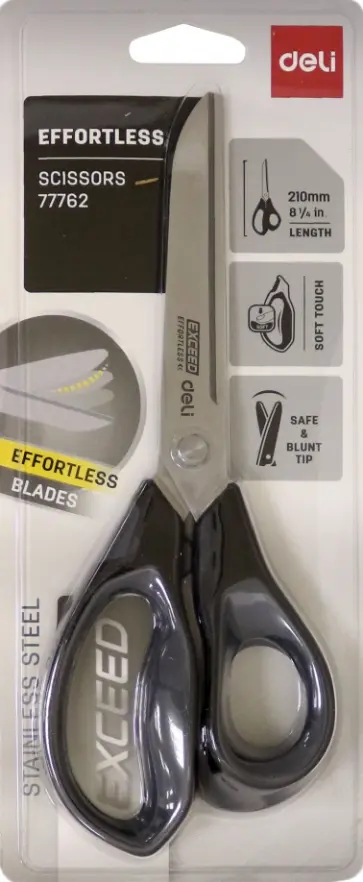 Ножницы офисные, 210 мм, сталь (E77762Grey) Ножницы офисные, 210 мм, сталь (E77762Grey) обложка книги