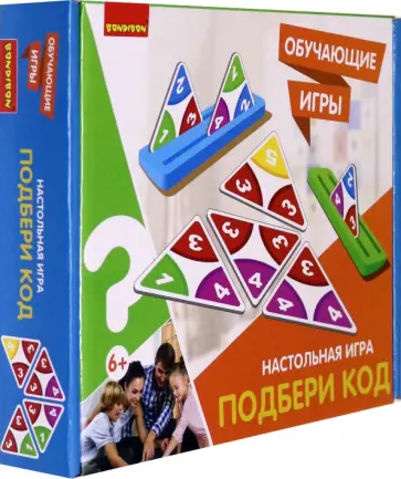 Настольная игра "Подбери код" (ВВ5054) обложка книги