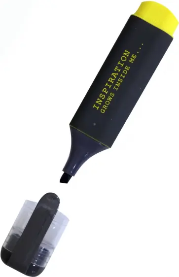 Текстовыделитель "Inspiration. Серый" (BSHL002-02) обложка книги