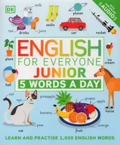 English for Everyone Junior. 5 Words a Day обложка книги
