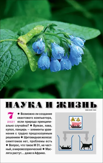 Журнал "Наука и жизнь" № 7. 2021 обложка книги