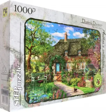 Puzzle-1000 "Старый коттедж" обложка книги