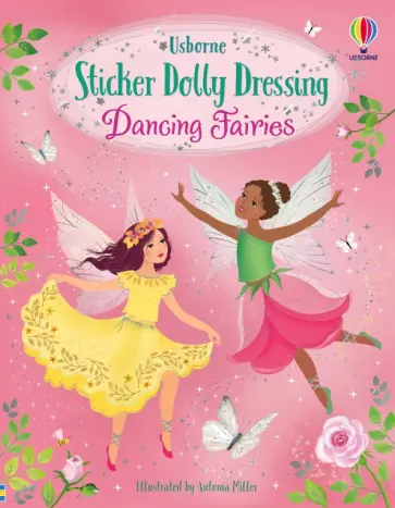 Fiona Watt - Sticker Dolly Dressing Dancing Fairies обложка книги