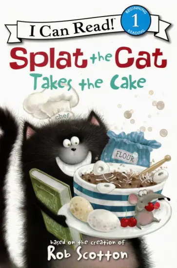 Lin Hsu - Splat the Cat Takes the Cake. Level 1 обложка книги